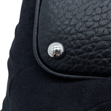 将图像加载到图库查看器中，Maison Margiela Margiela 5AC Classic Chain Shoulder Bag BlackSB3WG0025 Grainy Calf Leather Canvas Size baby
