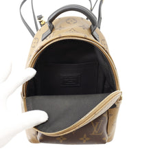 Load image into Gallery viewer, LOUIS VUITTON Palm Springs Backpack NoirM44872 Monogram Monogram Reverse Canvas Size MINI
