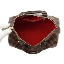 Load image into Gallery viewer, LOUIS VUITTON Speedy RedN41365 Damier Ebene Canvas Size 25
