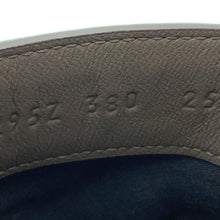 Load image into Gallery viewer, HERMES Shipley Sandals Etoupe/Black Epsom Rubber Size 38
