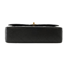 Load image into Gallery viewer, CHANEL Matelasse W Flap ChainShoulder Bag BlackA01112 Caviar Leather Size 25
