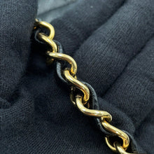 Load image into Gallery viewer, CHANEL Matelasse W Flap ChainShoulder Bag BlackA01112 Caviar Leather Size 25

