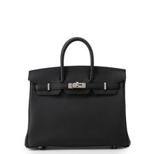 将图像加载到图库查看器中，HERMES Birkin Black Togo Leather Size 25
