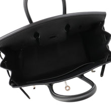 将图像加载到图库查看器中，HERMES Birkin Black Togo Leather Size 25
