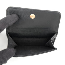 Load image into Gallery viewer, CHANEL Small flap wallet BlackAP4951 Calf Leather
