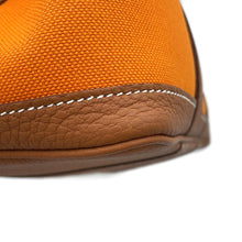 将图像加载到图库查看器中，HERMES Garden Party Apricot/Gold Toile Military Negonda Leather Size TPM
