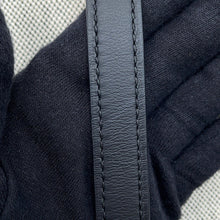 将图像加载到图库查看器中，HERMES Kelly Sellier Black/Ecru Swift Leather Toile H Size 25
