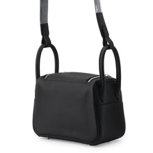 Load image into Gallery viewer, HERMES Lindy Black Swift Leather Size Mini
