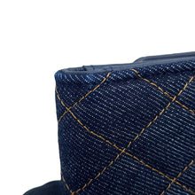 Load image into Gallery viewer, CHANEL CC Logo Classic Small Compact Wallet NavyAP0229 Denim
