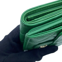 Load image into Gallery viewer, CHANEL Classic Small flap wallet GreenAP0230 Lambskin
