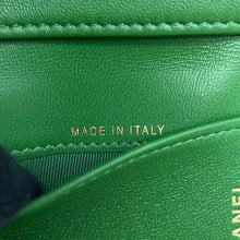Load image into Gallery viewer, CHANEL Classic Small flap wallet GreenAP0230 Lambskin
