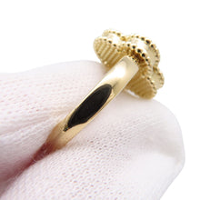 Load image into Gallery viewer, Van Cleef &amp; Arpels Vintage Alhambra Ring Size 53/#13VCARA41153/VCARA41100 18K Yellow Gold
