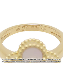 Load image into Gallery viewer, Van Cleef &amp; Arpels Vintage Alhambra Ring Size 53/#13VCARA41153/VCARA41100 18K Yellow Gold
