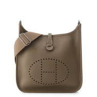 HERMES Evelyne 3 Etoupe Taurillon Clemence Size PM