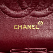Load image into Gallery viewer, CHANEL Matelasse W Flap ChainShoulder Bag BlackA01112 CottonJersy Size 25
