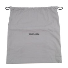 将图像加载到图库查看器中，BALENCIAGA Biarritz Tote Bag Black834501 Canvas Leather Size Small
