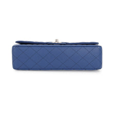 Load image into Gallery viewer, CHANEL Matelasse W Flap ChainShoulder Bag BlueA01112 Caviar Leather Size 25
