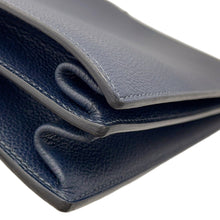 Load image into Gallery viewer, HERMES Sac Adepesh Blue Nuit Togo Leather Size 41
