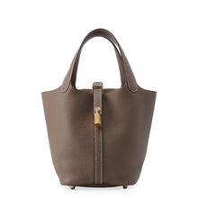 Load image into Gallery viewer, HERMES Picotin Lock Etoupe Taurillon Clemence Size PM
