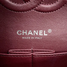 Load image into Gallery viewer, CHANEL Matelasse W Flap ChainShoulder Bag BlackA01112 Caviar Leather Size 25
