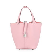 Load image into Gallery viewer, HERMES Picotin Lock Rose Sakura Taurillon Clemence Size PM
