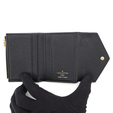 将图像加载到图库查看器中，LOUIS VUITTON Portefeuille Zoe NoirM62935 Monogram Empreinte Leather
