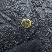 将图像加载到图库查看器中，LOUIS VUITTON Portefeuille Zoe NoirM62935 Monogram Empreinte Leather
