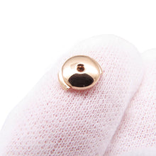 Load image into Gallery viewer, HERMES Ex Libris Earrings Size TPM 18K Pink Gold
