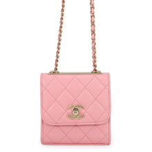 Load image into Gallery viewer, CHANEL Trendy CC Chain Wallet PinkA81633 Lambskin
