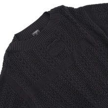 Load image into Gallery viewer, CHANEL CC Logo Button Coco Beach Knit Size 36 BlackP76924 K11083 94305 Cotton 100%
