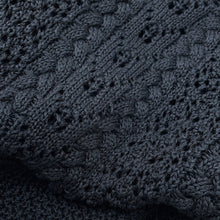 Load image into Gallery viewer, CHANEL CC Logo Button Coco Beach Knit Size 36 BlackP76924 K11083 94305 Cotton 100%
