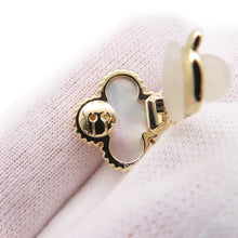 将图像加载到图库查看器中，Van Cleef &amp; Arpels Vintage Alhambra EarringVCARA44100 18K Yellow Gold
