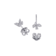 Load image into Gallery viewer, GRAFF Classic Butterfly Diamond Petit Stud EarringsRGE1855 18K White Gold
