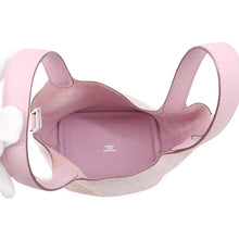 Load image into Gallery viewer, HERMES Picotin Lock Lucky Daisy Mauve Sylvestre/Cuivre/White Swift Leather Size micro
