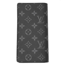 Load image into Gallery viewer, LOUIS VUITTON Portefeuille Brazza NoirM61697 Monogram Eclipse
