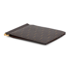 将图像加载到图库查看器中，SAINT LAURENT PARIS Money clip wallet Brown647153 Leather
