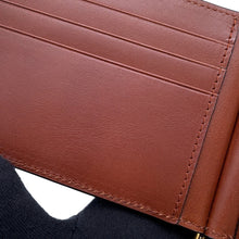 将图像加载到图库查看器中，SAINT LAURENT PARIS Money clip wallet Brown647153 Leather
