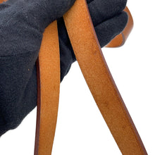 Load image into Gallery viewer, HERMES Herbag zip Blue de Galice/Fauve Toile Officier Vache Hunter Leather Size PM

