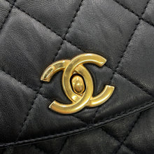 Load image into Gallery viewer, CHANEL Matelasse Top Handle 2wayBag BlackAS2478-B05514-94305 Crumple Lambskin
