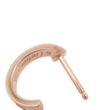 将图像加载到图库查看器中，CARTIER Love Hoop Earrings Size SmallB8029000 18K Pink Gold
