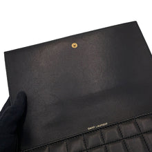 将图像加载到图库查看器中，SAINT LAURENT PARIS Flap Pouch Black759879AABVP1000 Lambskin
