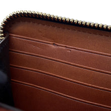 Load image into Gallery viewer, SAINT LAURENT PARIS Monogram Zip Around Long Wallet Brown664491 PVC/Leather
