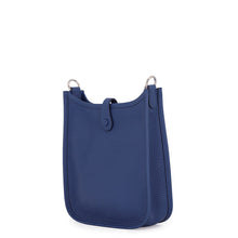 将图像加载到图库查看器中，HERMES Evelyne Long Blue Tie Taurillon Clemence Size TPM
