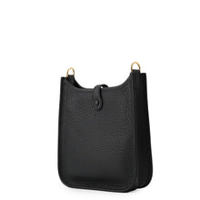 Load image into Gallery viewer, HERMES Evelyne Long Black Taurillon Clemence Size TPM

