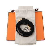 Load image into Gallery viewer, HERMES Evelyne Long Black Taurillon Clemence Size TPM
