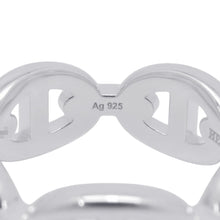 Load image into Gallery viewer, HERMES Chaine d'Ancre Anchene Ring Size PM/52/#12 SV925
