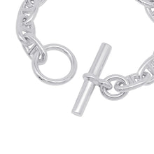 Load image into Gallery viewer, HERMES Chaine d'Ancre Bracelet 14 frames Size MM SV925
