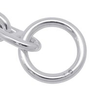 Load image into Gallery viewer, HERMES Chaine d'Ancre Bracelet 14 frames Size MM SV925
