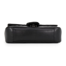 将图像加载到图库查看器中，GUCCI GG Marmont Shoulder Bag Black446744 Leather
