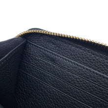 Load image into Gallery viewer, LOUIS VUITTON Zippy Wallet Noir/BeigeM28794 Bicolor Monogram Empreinte Leather
